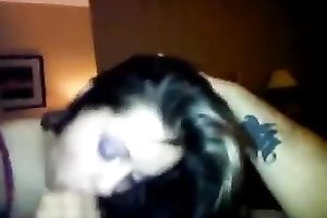 Perfect beauty riding hard dick in reverse cowgirl position