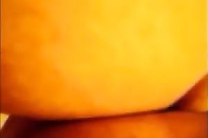 Me and my big-assed BBC slut having from behind sex indoors