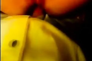 Lusty sweetheart I met on the plane receives her muff and anal opening pushed with my cock