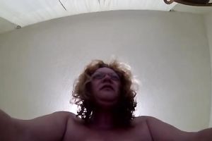 My unsightly white wife with obese rolls rides my dick