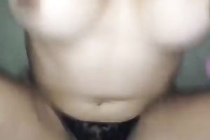 Kinky skinny sex-toy addicted floozy was willing to engulf a real jock