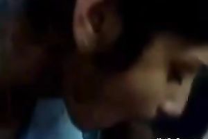 Magnificent Indian slutwife sensually blows my large brown wang