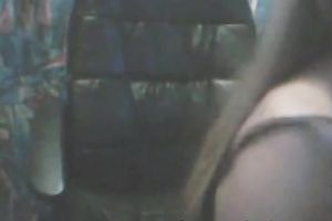 Dirty and horny golden-haired legal age teenager on the cam masturbating