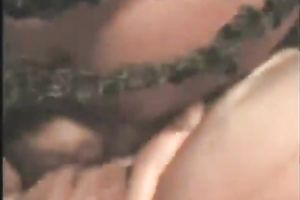 Cock hardening lesbian scene with 2 torrid swarthy lesbos