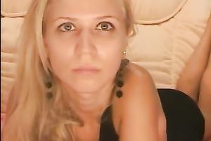 Fantastic blond legal age teenager doesn't even need to striptease to turn me on