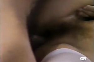 Blonde sweetheart in her hot white tights got her cunt group-fucked