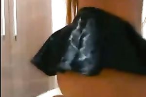 Tempting black cock sluts fingering moist pussy in arousing non-professional sex episode