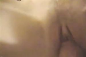 Homemade sex tape with me getting drilled in the missionary pose