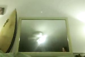 My immodest haired brunette hair girlie likes posing all exposed on camera