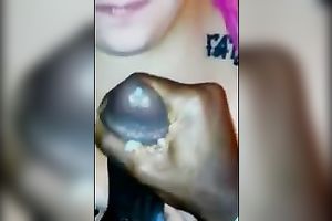 Cute obese student floozy gets wild over my large dark penis