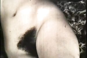White slutty chick got her constricted twat gangbanged hard in her bedroom