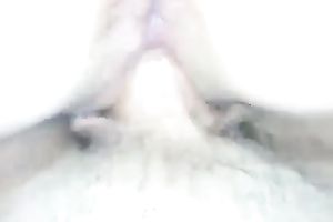 Filthy mommy riding hard knob in reverse cowgirl position