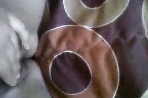 Lusty pale slut naked and teased her own shaggy bawdy cleft for some pleasure