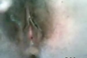 Busty Indian college Married slut rides me and shows her creampied slit