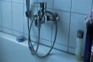 I love playing with ramrod shaped objects in my baths