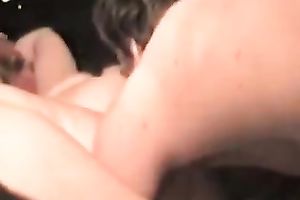 My ally greedily licked soaked shaved twat of his nice-looking girlfriend