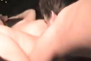 My ally greedily licked soaked shaved twat of his nice-looking girlfriend