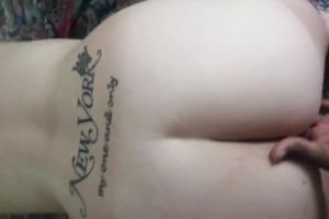 Pallid naturally lewd nympho took my buddy's subrigid BBC in her wet crack