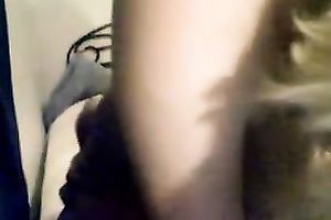 Beautiful hottie riding my penis in a cowgirl position