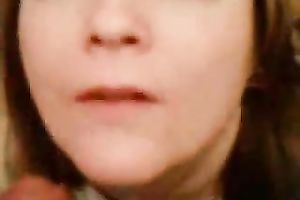 Mouthful for my beautiful fat grenn eyed resigned white women