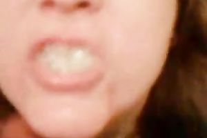Mouthful for my beautiful fat grenn eyed resigned white women