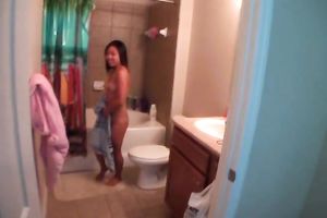 Torrid Asian whore Lee takes a shower and positions all exposed for chap