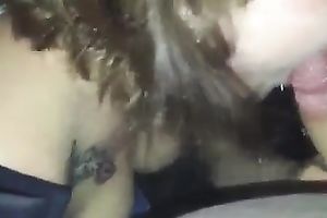 Tattooed quite used whore provided my buddy with just great oral-job