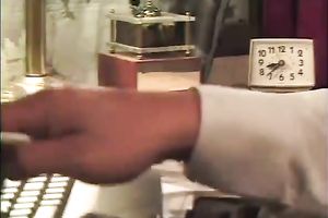 Palatable silly babe gets tempted by cocky bastard
