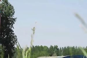 Spying on hot cuties in Croatia and filming their asses