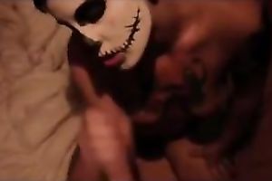 Scull faced wench gives me the hottest blowjob of my life