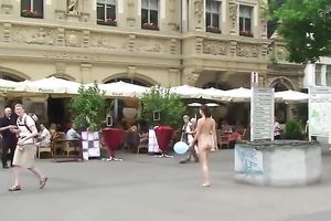 slutty wife Naked artistic return for the city
