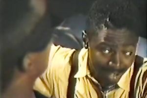 Chocolate honey loved to engulf her friend's big and corpulent cock