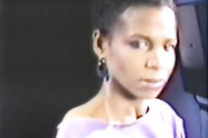 Chocolate honey loved to engulf her friend's big and corpulent cock