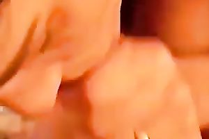 Splendid horny white wife engulfing hard pecker balls unfathomable in POV episode