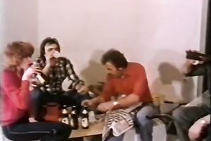 Blonde wench and brunette hair wench share one stud for three-some