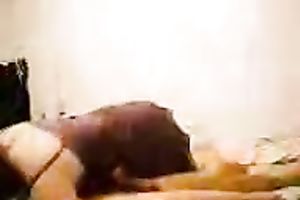 My well stacked and large bottomed BBC slut gives her head