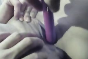 Just my marvelous girlfriend getting pushed with a sex toy