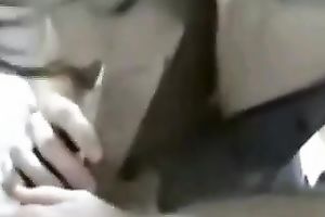 Dark haired pale nympho with cute titties sucked my rock hard rod