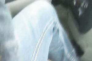 Raunchy dark brown bitch engulfing my rod deepthroat