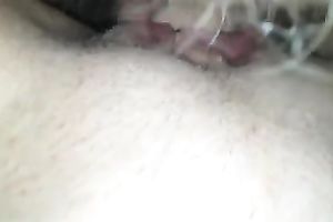 My inflexible large dick goes in the cum-hole of my preggy girl