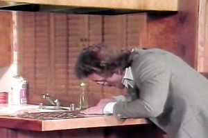 Light head sizzling maid rides penis of her boss in reverse cowgirl pose