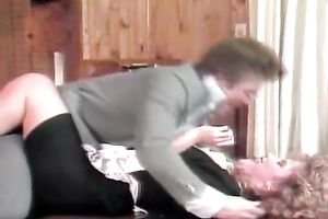 Light head sizzling maid rides penis of her boss in reverse cowgirl pose