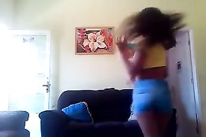 Eye-catching hawt like fire dilettante cam nympho was dancing in steamy way