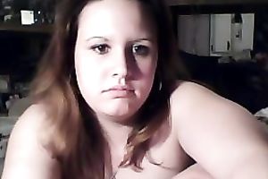 Two chunky bulky legal age teenagers flashing their large milk shakes on cam