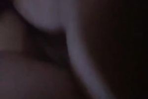 Shagging my sexual breasty hottie missionary style in the kitchen