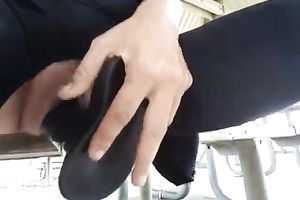 54yo slut wife fucking myself at the park