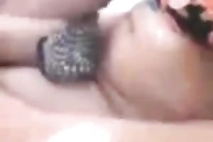 Just a marvelous Arab married woman so glad to engulf a 10-Pounder on web camera