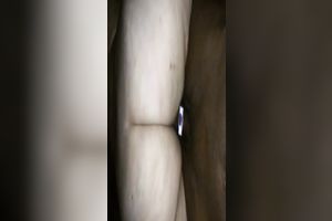 Pallid large rack moves on beefy plump big dark rod of my buddy