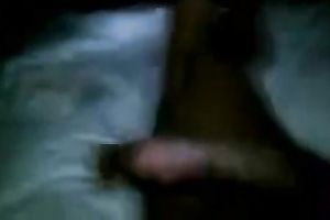 Busty and beautiful swarthy teenie happily eating shiny BBC