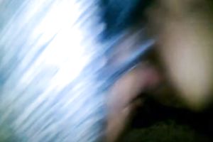 Busty and beautiful swarthy teenie happily eating shiny BBC